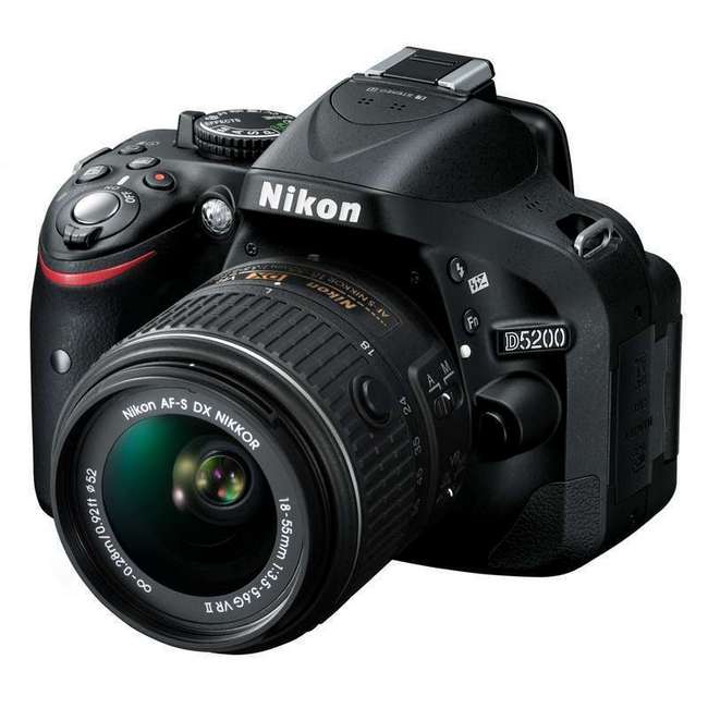 Nikon尼康 D5200数码单反相机 套机（18-55Ⅱ）+8G卡+原装包 2399元（中亚2738元） 买手党-买手聚集的地方