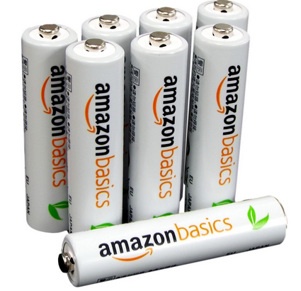 日产：AmazonBasics 亚马逊倍思 8节七号镍氢预充电可充电电池 Z秒杀80元（平时售价109元） 买手党-买手聚集的地方