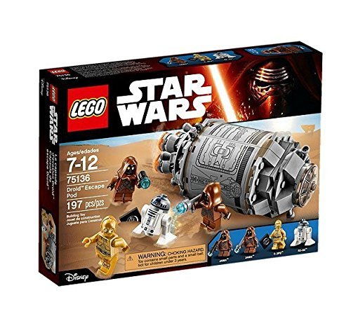 LEGO 乐高 Star Wars 星球大战系列 机器人逃生舱75136 22.25欧元约￥164（京东340元左右） 买手党-买手聚集的地方