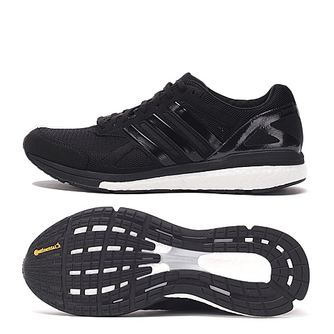 Adidas 阿迪达斯 adiZero系列 Tempo 7 男款跑鞋 黑色 398元包邮（国美538元） 买手党-买手聚集的地方