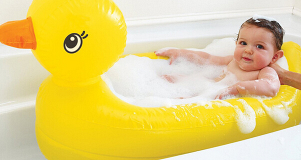 Munchkin 满趣健 黄色小鸭充气安全澡盆 凑单满减约80元（中亚秒杀价94元） 买手党-买手聚集的地方