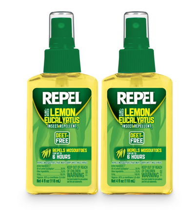 Repel 柠檬桉天然驱蚊剂 118ml*2瓶 57元（直邮到手约73元） 买手党-买手聚集的地方