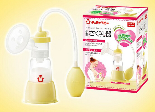 日本原装进口：chuchu 啾啾 高级手动宝宝吸奶器 83.2元/件（4折） 买手党-买手聚集的地方