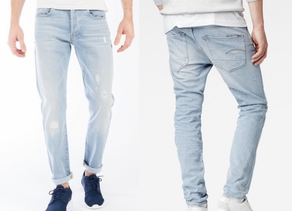 G-Star 3301系列 Slim Jeans 男士牛仔裤 直邮到手477元 买手党-买手聚集的地方