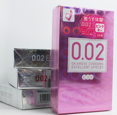冈本Okamoto 0.02EX系列均薄避孕套 粉色 6只装 移动端39元（还可满4件8折） 买手党-买手聚集的地方