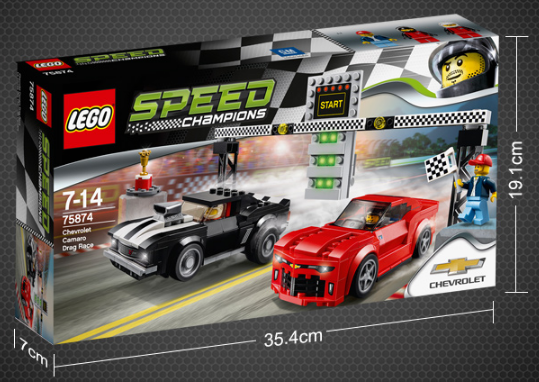 双11预售：LEGO乐高 超级赛车系列 雪佛兰Camaro直线竞速赛车 214元包邮（25元定金+189元尾款 需用券） 买手党-买手聚集的地方