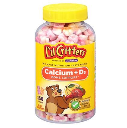 L'il Critters 丽贵 钙+维生素D3 小熊软糖 150粒*4瓶 269.8元含税到手 买手党-买手聚集的地方