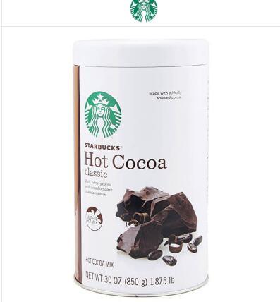 堪比美亚！Starbucks 星巴克 Classic Hot Cocoa 热可可粉850g 108元包邮 买手党-买手聚集的地方