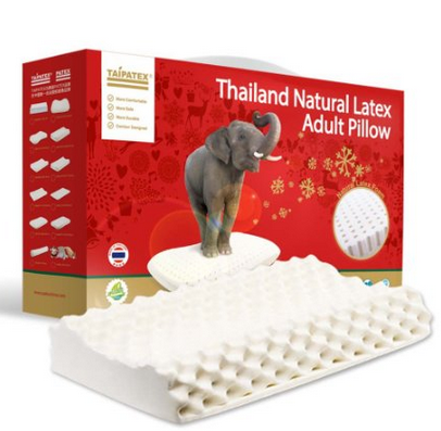 TAIPATEX 天然泰国乳胶 按摩护颈枕 259元包邮（平时售价499元） 买手党-买手聚集的地方