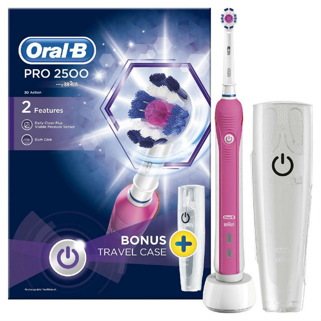 Oral-B Pro 2500 3D电动牙刷 直邮到手约227元 买手党-买手聚集的地方