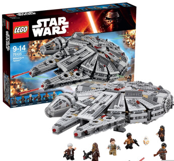 新低！LEGO 乐高 75105 Star Wars星球大战系列 千年隼号 842元包邮包税（其他渠道1126+） 买手党-买手聚集的地方
