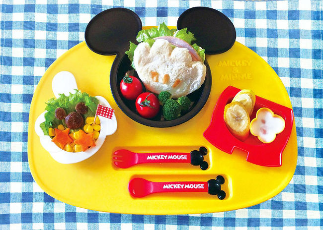 Prime会员：Nishiki Kasei 锦化成 米老鼠儿童餐具套装 凑单免费直邮含税到手约103元 买手党-买手聚集的地方