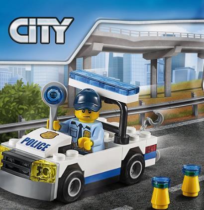 最便宜的乐高?LEGO 乐高 City 系列 警车 30352 22元	（原价49元） 买手党-买手聚集的地方