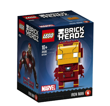 Prime会员：LEGO 乐高 BrickHeadz 系列 钢铁侠积木玩具 直邮到手约77.59元（京东99元） 买手党-买手聚集的地方