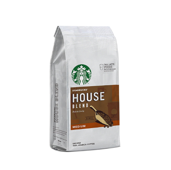新低！Prime会员：STARBUCKS 星巴克 house blend 咖啡粉 200g 6袋装 凑单免费直邮含税到手约149元 买手党-买手聚集的地方