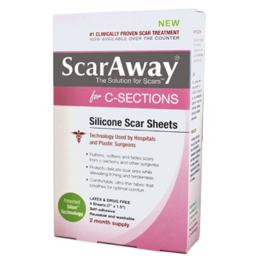 ScarAway 剖腹产疤痕专用治疗带 4片装 19.25美元约￥128 买手党-买手聚集的地方