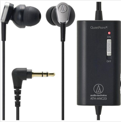 Audio-Technica 铁三角 ATH-ANC23 入耳式主动降噪耳机 30美元约¥205（京东全球购488元） 买手党-买手聚集的地方