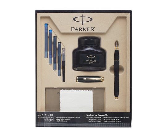 Prime会员：Parker 派克 Urban Black Matte GT 钢笔套装 直邮到手约274元（京东钢笔+墨水499元） 买手党-买手聚集的地方