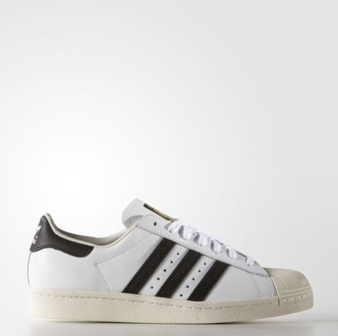 2双！Adidas阿迪达斯 Superstar 80s 男士贝壳头板鞋 60美元约￥400（天猫600+/双） 买手党-买手聚集的地方