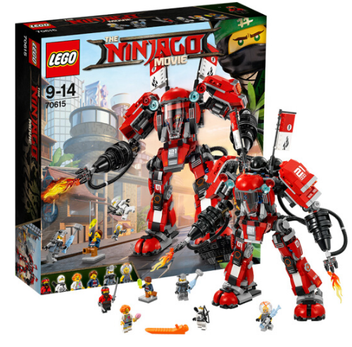 Lego乐高 幻影忍者系列 70615 火忍者的超级爆炎机甲 511.83元包邮（京东799元） 买手党-买手聚集的地方