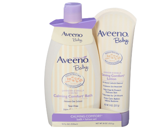 Prime会员：Aveeno 艾维诺 婴儿保湿舒缓护肤套装 凑单直邮到手约98元（京东160+） 买手党-买手聚集的地方