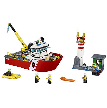 LEGO乐高 城市系列 60109 消防船 52.99美元约￥352 买手党-买手聚集的地方