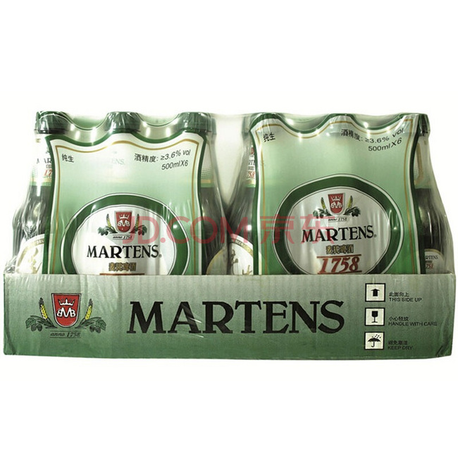 Martens 麦氏 1758 10°P 纯生啤酒 500ml*24瓶 59元 买手党-买手聚集的地方