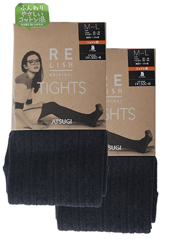 ATSUGI 厚木 RELISH ORIGINAL 400D棉混纺连裤袜 2双装 prime会员凑单到手约202元（天猫348元/双） 买手党-买手聚集的地方
