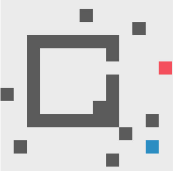 IOS休闲益智游戏  红蓝方块：Blocko 限时免费（长期售价12元） 买手党-买手聚集的地方