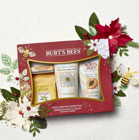 Prime会员：Burt's Bees 小蜜蜂 面部节日礼盒4件装 凑单免费直邮含税到手约111元 买手党-买手聚集的地方