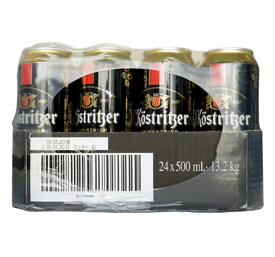 神价！德国 Kostritzer 卡力特 黑啤酒 500ml*24听 *2件 2件5折共128元（天猫每件158元） 买手党-买手聚集的地方