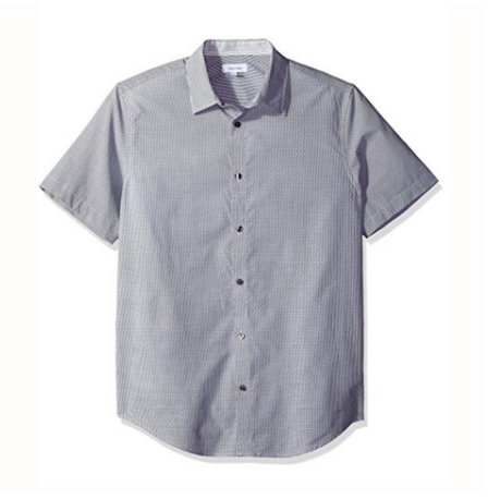 Calvin Klein Dobby 男士短袖衬衫 10.91美元约¥72 买手党-买手聚集的地方