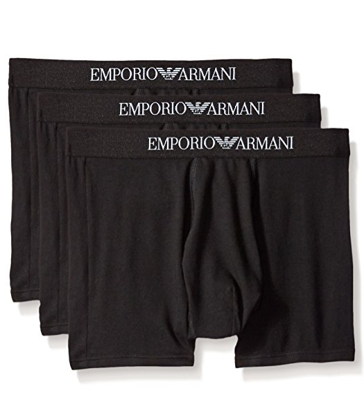 手慢无！Emporio Armani 男士平角内裤 3条装 15.74美元约￥104 买手党-买手聚集的地方