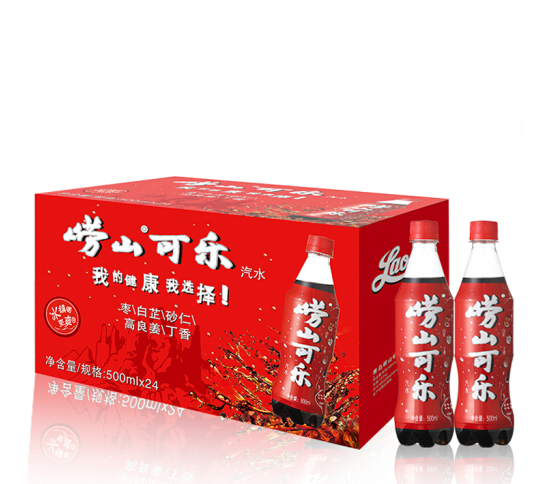 laoshan 崂山 可乐汽水 500ml*24瓶 整箱装 57.6元 买手党-买手聚集的地方