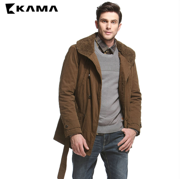 两种款型，KAMA 冬季新款 男士保暖棉服  99元包邮（原价1095元）  买手党-买手聚集的地方