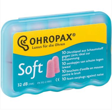 Ohropax soft 超软型专业睡眠耳塞 防噪音10个装 2.9欧约￥22元 买手党-买手聚集的地方