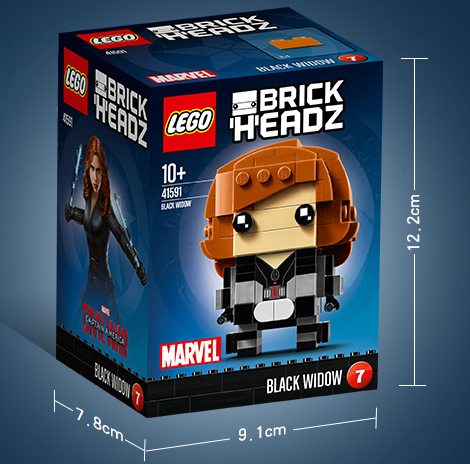 凑单品： LEGO BrickHeadz 41591 黑寡妇积木组装人偶 5美元约￥33（天猫99元） 买手党-买手聚集的地方