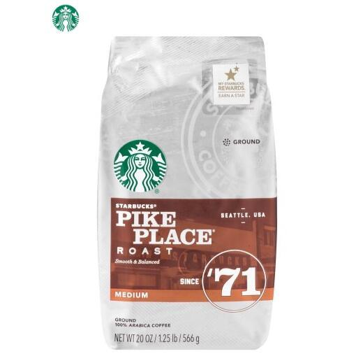 Starbucks 星巴克 Pike Place 派克市场 VIA免煮黑咖啡 340g 93.97元包邮 买手党-买手聚集的地方