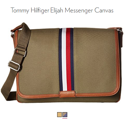 Tommy Hilfiger 汤米·希尔费格 男士邮差包 45美元约￥444（原价128美元） 买手党-买手聚集的地方