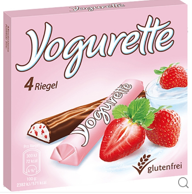 凑单品： Ferrero 费列罗 酸奶草莓巧克力棒 4条 50g 0.99欧约￥8 买手党-买手聚集的地方