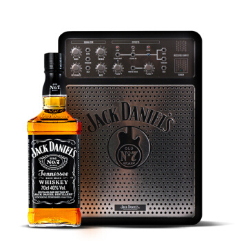 高逼格！JACK DANIELS 杰克丹尼威士忌 限量版音箱礼盒 700mL 269元 买手党-买手聚集的地方