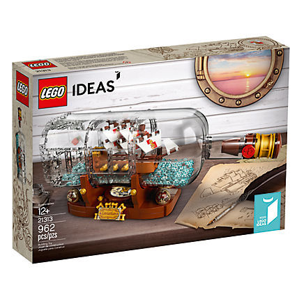 LEGO新品！Ideas系列之瓶中船 21313 69.99美元约￥464（京东829元） 买手党-买手聚集的地方