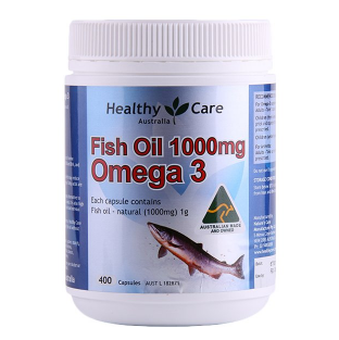 送礼好选择，澳洲进口 Healthy Care Omega-3深海鱼油软胶囊1000mg*400粒 89元 买手党-买手聚集的地方