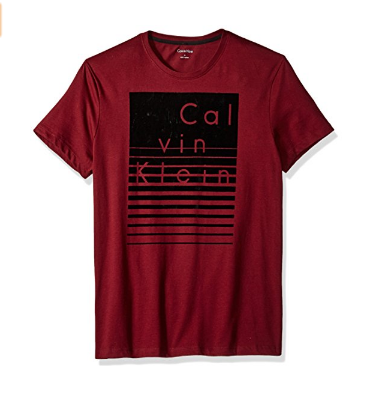 限尺码：Calvin Klein  Square Logo 男士T恤 11.89美元约￥75 买手党-买手聚集的地方