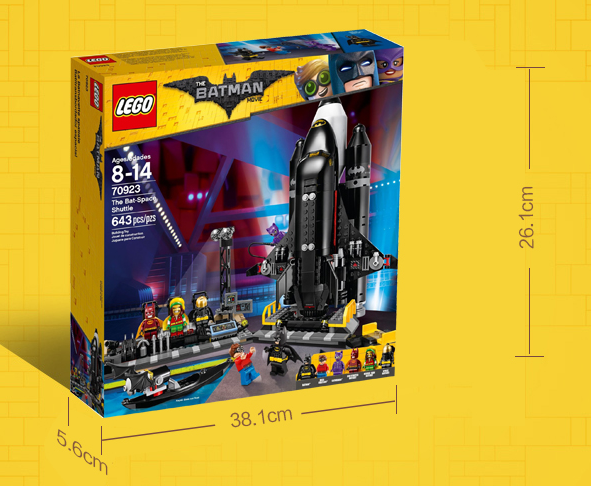 库存浅！LEGO 乐高 BATMAN MOVIE 蝙蝠侠大电影 70923 蝙蝠穿梭机 63.99美元约￥406（京东1249元） 买手党-买手聚集的地方