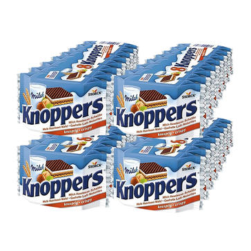 Knoppers 牛奶榛子巧克力威化饼 25g*8块*4盒 13.89欧约￥108 买手党-买手聚集的地方