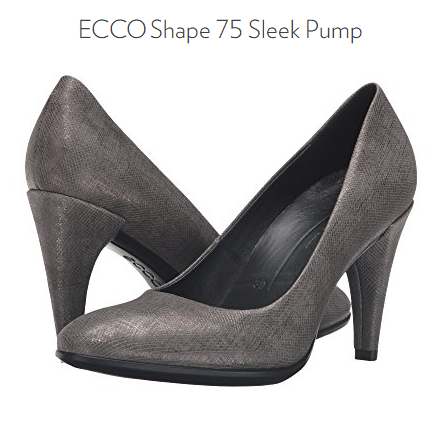 ECCO 爱步 Shape 75 Sleek Pump 女士 高跟鞋 60美元约￥380（天猫1799元） 买手党-买手聚集的地方