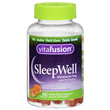 Vitafusion sleep well 促进睡眠舒眠软糖 60粒×3瓶 prime会员直邮含税到手约135元（天猫119元/瓶） 买手党-买手聚集的地方