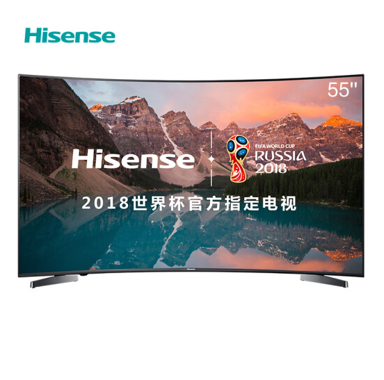Hisense 海信 LED55E7C 曲面 55英寸 4K液晶电视 2899元包邮（京东3199元） 买手党-买手聚集的地方
