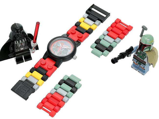 LEGO  乐高  星战系列 达斯维达&波巴菲特 儿童手表套装8020813 带2个公仔 115元  （京东单玩偶版199元） 买手党-买手聚集的地方